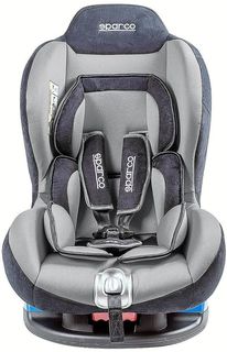 Автокресло детское SPARCO F5000K GY, 0+/1, серый/черный