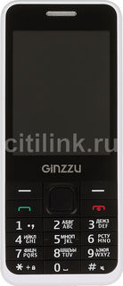 Мобильный телефон GINZZU m108d, белый