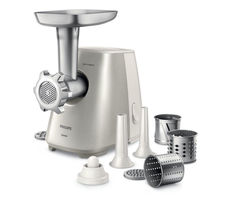 Мясорубка PHILIPS HR2723/20, серебристый / белый