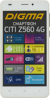 Смартфон DIGMA Z560 4G CITI, белый