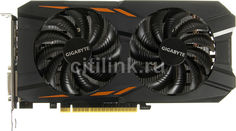 Видеокарта GIGABYTE nVidia GeForce GTX 1050TI , GV-N105TWF2OC-4GD, 4Гб, GDDR5, OC, Ret