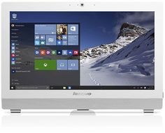 Моноблок LENOVO S200z, Intel Celeron J3060, 4Гб, 500Гб, Intel HD Graphics 400, DVD-RW, noOS, белый [10k50021ru]