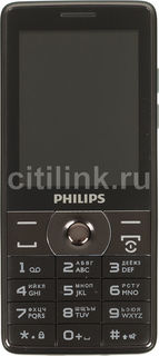 Мобильный телефон PHILIPS Xenium E570, серый