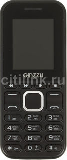 Мобильный телефон GINZZU M102D mini, черный