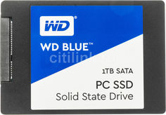 SSD накопитель WD WD Blue WDS100T1B0A 1Тб, 2.5&quot;, SATA III