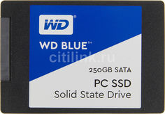 SSD накопитель WD WD Blue WDS250G1B0A 250Гб, 2.5&quot;, SATA III