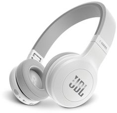 Гарнитура JBL E45BT WHT, накладные, белый, беспроводные bluetooth