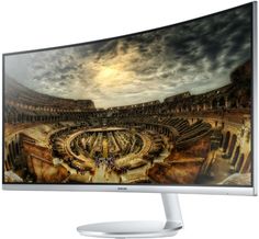 Монитор ЖК SAMSUNG C34F791WQI 34&quot;, белый [lc34f791wqixci]