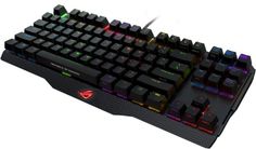 Клавиатура ASUS ROG Claymore Core Brown Switches, USB, черный [90mp00i1-b0ra00]