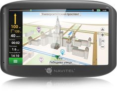 GPS навигатор NAVITEL N400, 4.3&quot;, авто, 4Гб, Navitel, серый