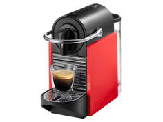 Капсульная кофеварка DELONGHI Nespresso Pixie EN126, 1260Вт, цвет: красный [0132190617] Delonghi