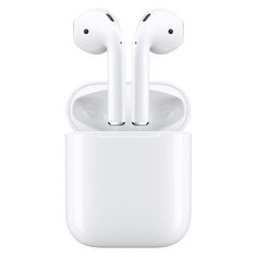 Гарнитура APPLE AirPods, вкладыши, белый, беспроводные bluetooth