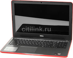 Ноутбук DELL Inspiron 5565, 15.6&quot;, AMD A10 9600P 2.4ГГц, 8Гб, 1000Гб, AMD Radeon R7 M445 - 4096 Мб, DVD-RW, Windows 10, 5565-8586, красный