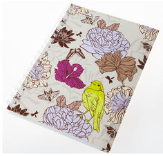 Тетрадь Silwerhof 812012-95 120л. клет. 167x231мм Цветочный мир 1диз. картон сплош.уф.лак гребень