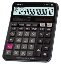 Калькулятор CASIO DJ-120D PLUS, 12-разрядный, черный
