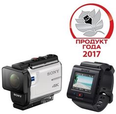 Экшн-камера SONY FDR-X3000R UHD 4K, WiFi, белый [fdrx3000r.e35]