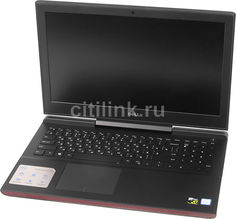 Ноутбук DELL Inspiron 7567, 15.6&quot;, Intel Core i7 7700HQ 2.8ГГц, 8Гб, 1000Гб, nVidia GeForce GTX 1050 Ti - 4096 Мб, Windows 10 Home, 7567-9316, черный