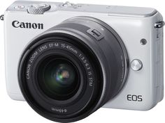 Фотоаппарат CANON EOS M10 kit ( 15-45 IS STM), белый [0922c012]