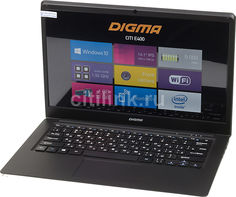 Ноутбук DIGMA CITI E400, 14.1&quot;, Intel Atom X5 Z8350 1.44ГГц, 4Гб, 32Гб SSD, Intel HD Graphics 400, Windows 10, ES4003EW, черный