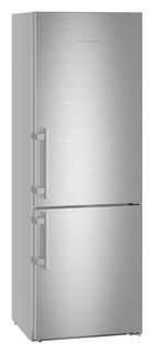 Холодильник LIEBHERR CBNef 5715, двухкамерный, серебристый