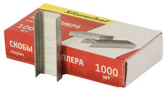 Скобы для степлера SILWERHOF N10, картонная коробка [421011-40]
