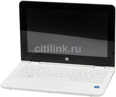Ноутбук-трансформер HP x360 11-ab015ur, 11.6&quot;, Intel Pentium N3710 1.6ГГц, 4Гб, 500Гб, Intel HD Graphics 405, Windows 10, 1JL52EA, белый