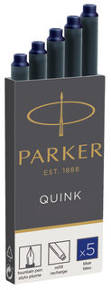 Картридж Parker Quink Z11 (1950384) синие чернила для ручек перьевых (5шт)