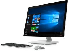 Моноблок LENOVO IdeaCentre 910-27ISH, Intel Core i7 7700T, 8Гб, 1Тб, NVIDIA GeForce GT940A - 2048 Мб, Windows 10, серебристый [f0c2006ark]