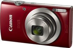 Цифровой фотоаппарат CANON IXUS 185, красный
