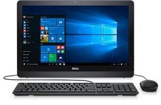 Моноблок DELL Inspiron 3264, Intel Core i3 7100U, 4Гб, 1000Гб, Intel GeForce 920MX - 2048 Мб, DVD-RW, Linux, черный [3264-9071]