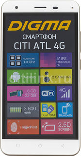 Смартфон DIGMA ATL 4G CITI, белый