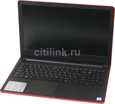 Ноутбук DELL Vostro 3568, 15.6&quot;, Intel Core i3 6006U 2ГГц, 4Гб, 500Гб, Intel HD Graphics 520, DVD-RW, Windows 10 Home, 3568-7537, красный
