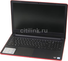 Ноутбук DELL Vostro 3568, 15.6&quot;, Intel Core i5 7200U 2.5ГГц, 4Гб, 1000Гб, AMD Radeon R5 M420X - 2048 Мб, DVD-RW, Windows 10 Home, 3568-7599, красный