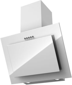 Вытяжка каминная Krona Seliya 600 белый управление: кнопочное (1 мотор) [19891]