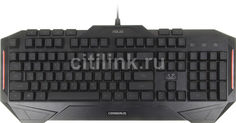 Клавиатура ASUS CERBERUS MKII, USB, черный [90yh0131-b2ra00]
