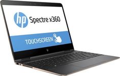 Ноутбук-трансформер HP Spectre x360 13-ac001ur, 13.3&quot;, Intel Core i5 7200U 2.5ГГц, 8Гб, 256Гб SSD, Intel HD Graphics 620, Windows 10, 1DM57EA, темно-серебристый