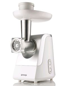 Мясорубка GORENJE MG1600W, белый / серебристый