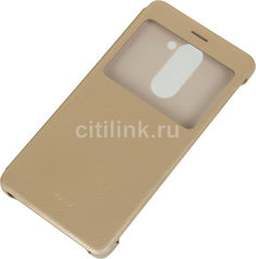 Чехол (флип-кейс) HONOR Smart Cover, для Huawei Honor 6X, золотистый [51991740]
