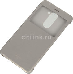 Чехол (флип-кейс) HONOR Smart Cover, для Huawei Honor 6X, серебристый [51991741]