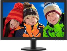 Монитор ЖК PHILIPS 243V5LHSB5 (00/01) 23.6&quot;, черный