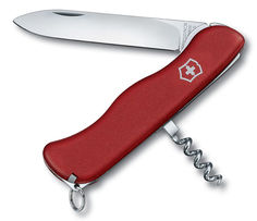 Складной нож VICTORINOX ALPINEER, 5 функций, 111мм, красный [0.8323]