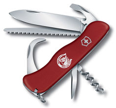 Складной нож VICTORINOX EQUESTRIAN, 12 функций, 111мм, красный [0.8583]