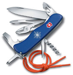 Складной нож VICTORINOX SKIPPER, 18 функций, 111мм, синий [0.8593.2w]