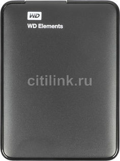 Внешний жесткий диск WD Elements Portable WDBUZG5000ABK-WESN, 500Гб, черный