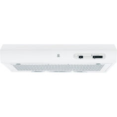 Вытяжка козырьковая Indesit ISLK 56 AS W белый управление: ползунковое (1 мотор)