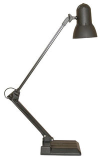 Светильник настольный ТРАНСВИТ НАДЕЖДА БАСЕ на подставке, 40Вт, черный [nadezhdabase+/bl]