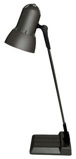 Светильник настольный ТРАНСВИТ НАДЕЖДА БАСЕ на подставке, 40Вт, черный [nadezhdabase-1/bl]