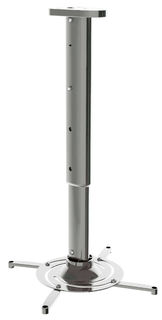 Кронштейн для проектора Cactus CS-VM-PR05L-AL серебристый макс.10кг настенный и потолочный поворот и