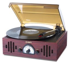 Проигрыватель винила ION Audio TRIO LP частично автоматический черный