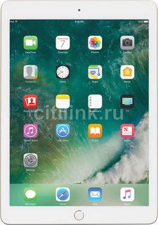 Планшет APPLE iPad 128Gb Wi-Fi MPGW2RU/A, 2GB, 128GB, iOS золотистый